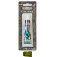 Art Alchemy ANTIQUE BRILLIANCE - Metalliskt antikvax LUCKY EMERALD 20ml