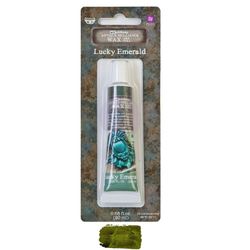 Art Alchemy ANTIQUE BRILLIANCE - Metalliskt antikvax LUCKY EMERALD 20ml