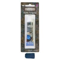 Art Alchemy ANTIQUE BRILLIANCE - Metalliskt antikvax MYSTIC TURQUOISE 20ml
