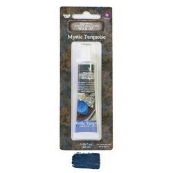 Art Alchemy ANTIQUE BRILLIANCE - Metalliskt antikvax MYSTIC TURQUOISE 20ml