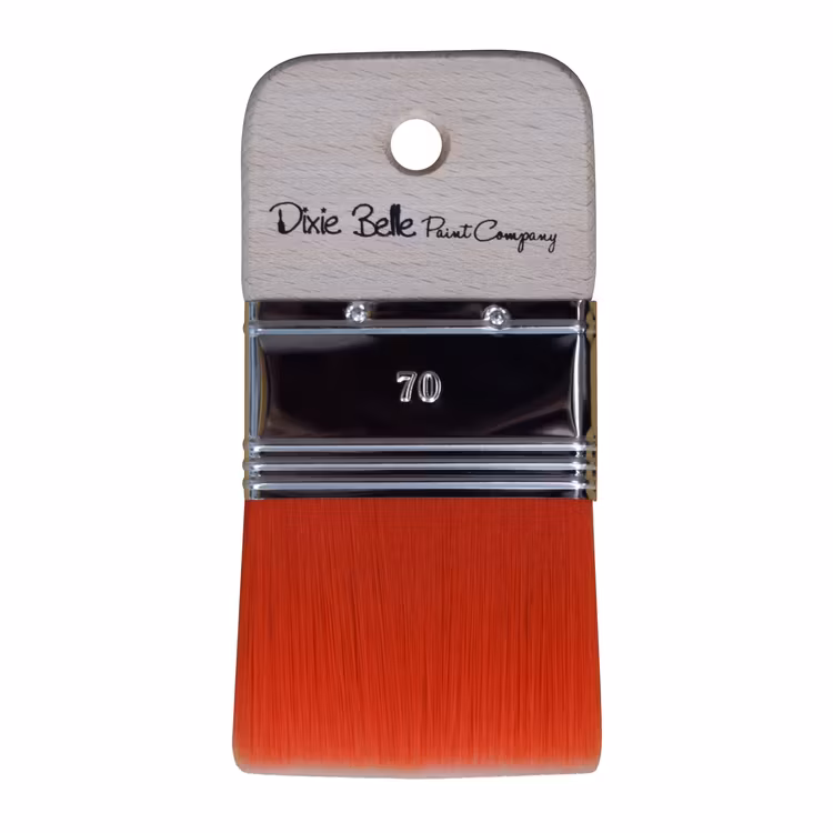 DPB Scarlet Brush - Syntetpensel PLATT ca 7cm