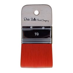 DPB Scarlet Brush - Syntetpensel PLATT ca 7cm