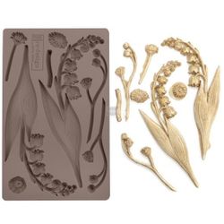 ReDesign Décor Moulds® - Silikonform - Bell Orchids (ca 13x20cm)