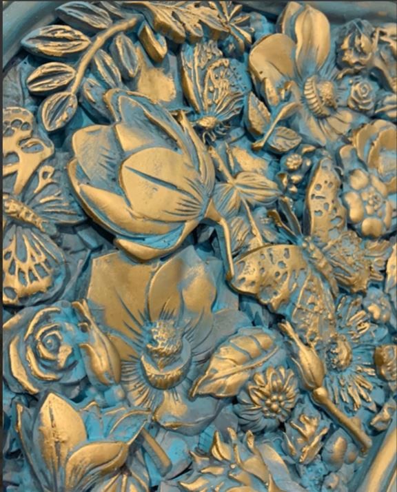 Re Design Decor Moulds - Winter Blooms - Silikonform / Dekorform