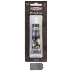 Art Alchemy METALLIQUE WAX -  Metallisk Vaxpasta BUSHED IRON 20ml