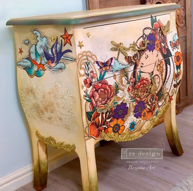 Re Design Décor Transfer - CECE Inked Flash - @Bozena.Maxwell
