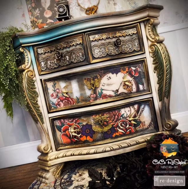 Re Design Décor Transfer - CECE Inked Flash - @CeCeReStyled