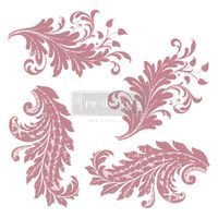 Re Design Dekorstämpel - Royal Flourish 30x30cm