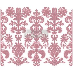 Re Design Dekorstämpel -  Stamped Damask 30x30cm
