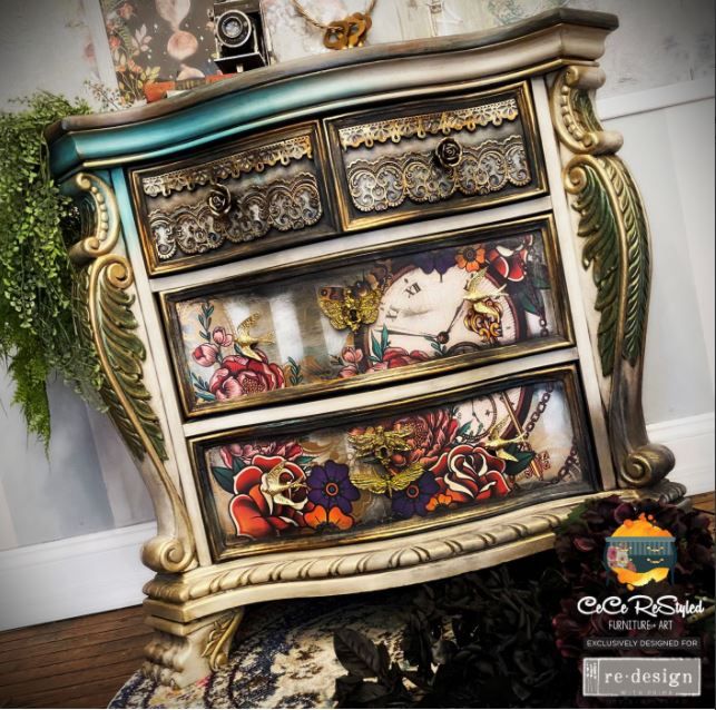Re Design Decor Mould / Silikodform - Border Lace - @CeCeReStyled