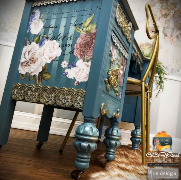 Re Design Decor Mould / Silikodform - Border Lace - @CeCeReStyled