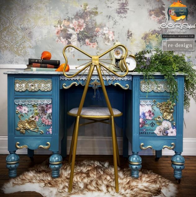 Re Design Decor Mould / Silikodform - Border Lace - @CeCeReStyled