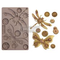 ReDesign Décor Moulds® - Silikonform - Mechanical Insecta (ca 13x20cm)