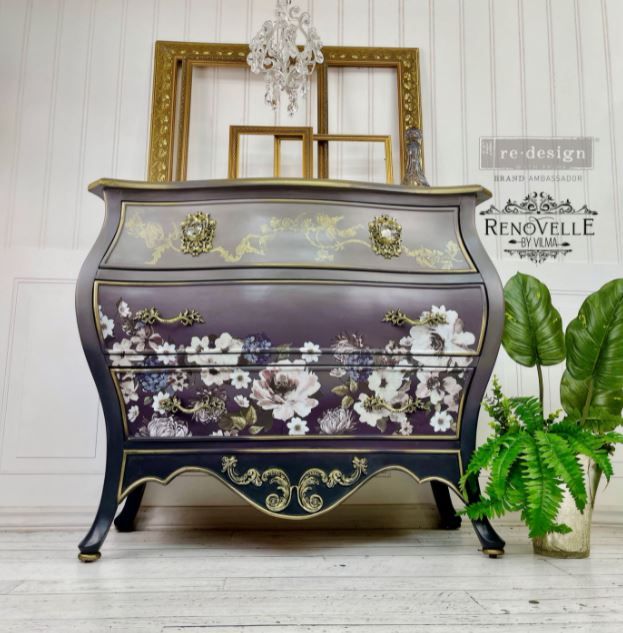 Dekorformar / Silikonformar - ReDesign Decor Mould - Lilian Scrolls - @renovelleCA