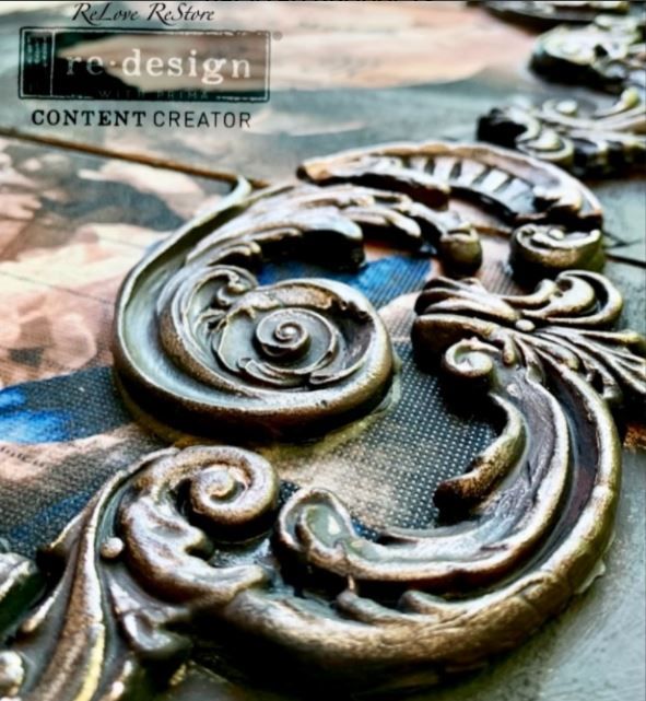 Dekorformar / Silikonformar - ReDesign Decor Mould - Lilian Scrolls