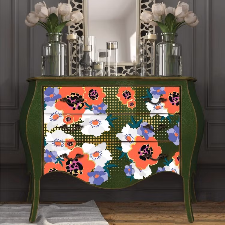TRANSFER Re Design Décor Transfer - CECE Moderist Floral