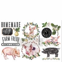 Re Design Décor Transfers® - Farm Fresh - LITEN ca 30x46cm