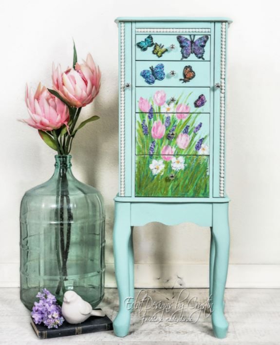 DEKORFORMAR / SILIKONFORMAR - ReDesign Decor Moulds® - Butterfly In Flight - @eclatdesignsbycrystin