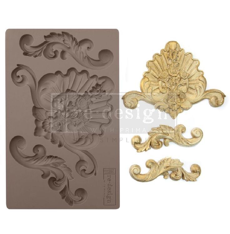 DEKORFORMAR / SILIKONFORMAR - ReDesign Decor Moulds® - English Garden