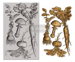 ReDesign Décor Moulds® - Silikonform - Vintage Roots (ca 13x20cm)