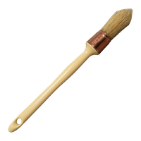 Dixie Belle French Tip Brush - Pensel med naturborst rund 2.5cm