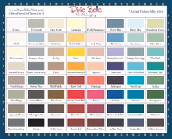 Dixie Belle Fan Deck - Chalk Mineral Paint
