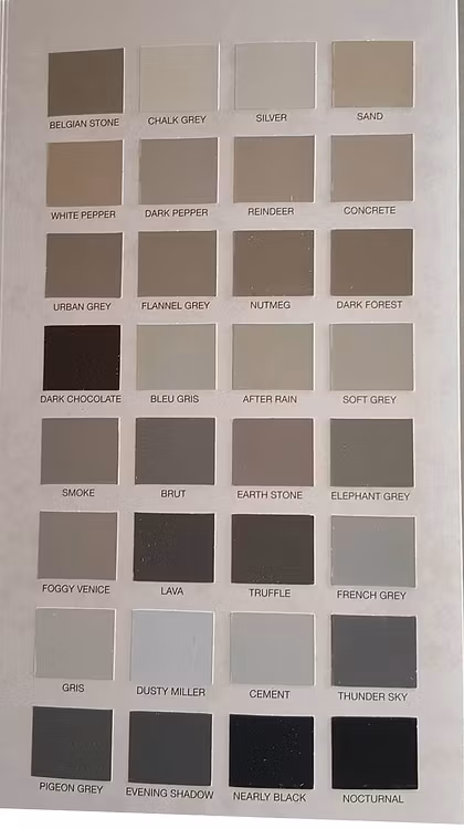 Autentico Färgkarta / Folder