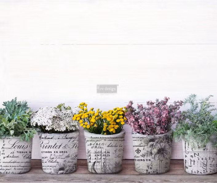 TRANSFER - Re Design Décor Transfers® Lovely Ledger
