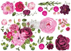 Re Design Décor Transfers® - Lush Floral I XL - ca 86x117cm