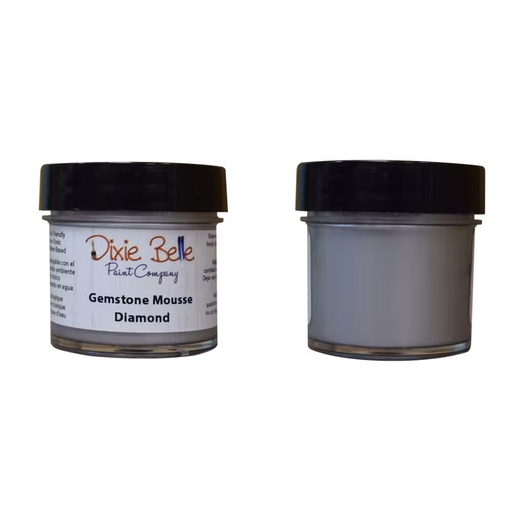 Förgyllningsmetall - Dixie Belle Gemstone Mousse - DIAMOND (silver)
