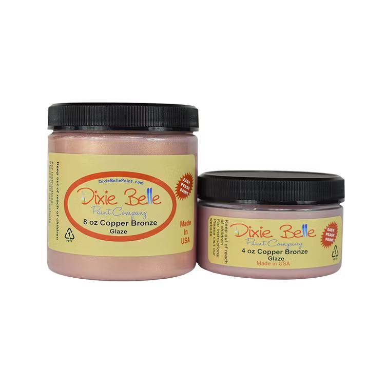 Dixie Belle Metallic Glaze - COPPER BRONZE - Koppaskimrande Lasyr