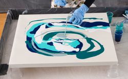 Fusion Acrylic Pour