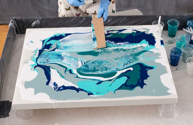 Fusion Acrylic Pour