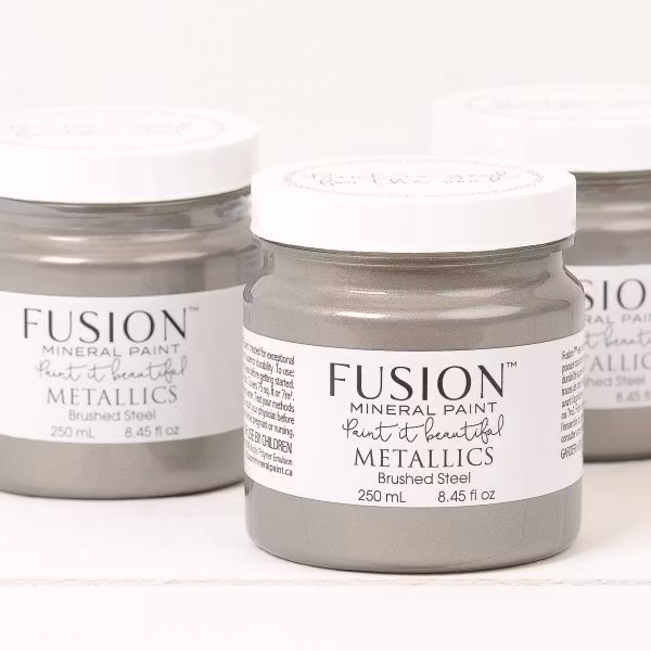 Fusion Metallic Brushed Steel - Metallfärg