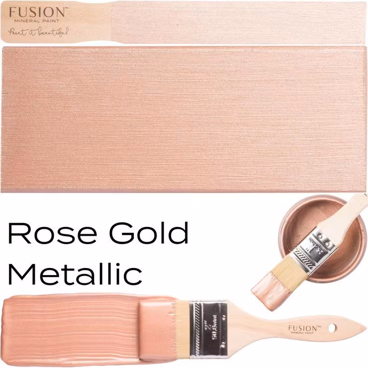 Fusion Metallic Rose Gold - Metallfärg