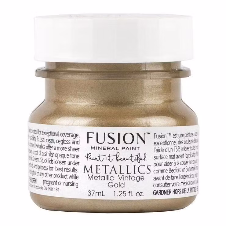 Fusion Metallic Vintage Gold - Metallfärg