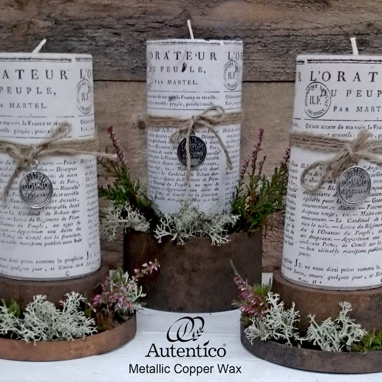 Autentico - Metallic Dekorvax Copper (kopparvax)