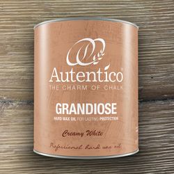 Autentico® Grandiose - Hårdvaxolja - CREAMY WHITE (vanilj / fudge)