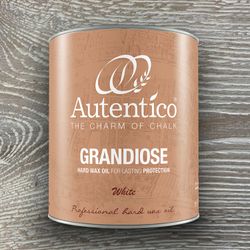 Autentico® Grandiose - Hårdvaxolja - WHITE (mild vit)