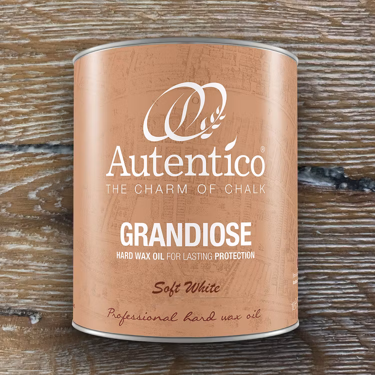 Autentico Grandiose - Hårdvaxolja - SOFT WHITE (vaniljvit)
