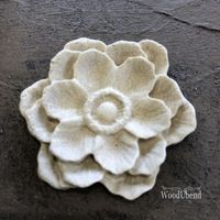 WoodUbend® 0355.1 Classic Multi Petal Flower - ca 5cm