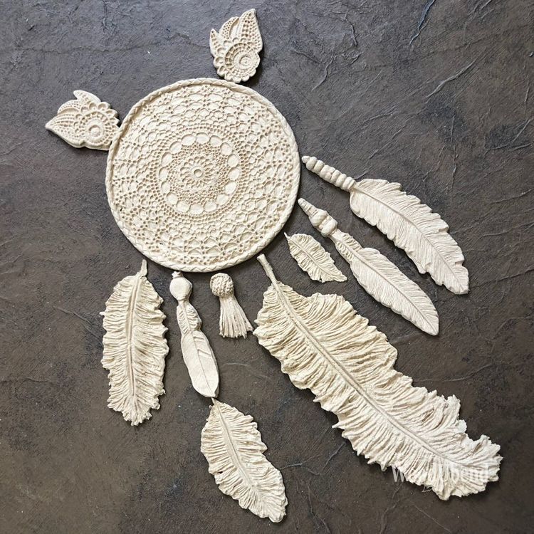 WoodUbend® 2164 Dream Catcher, mått 30x20cm