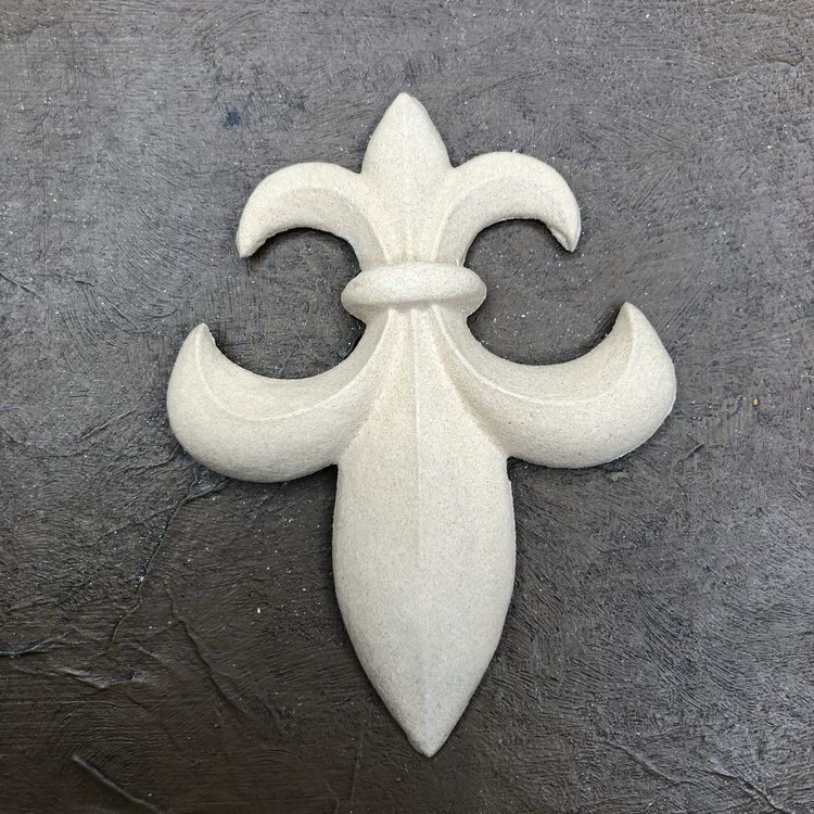 WoodUbend® 1011.1 Fleur de Lis, mått 10x7cm