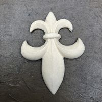 WoodUbend® 1011.1 Fleur de Lis, mått 10x7cm