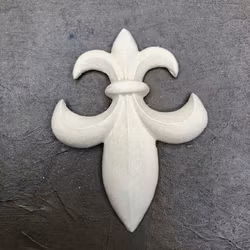 WoodUbend® 1011.1 Fleur de Lis, mått 10x7cm