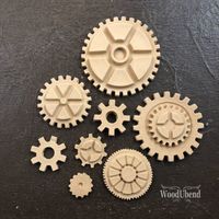 WoodUbend® 0056.8 Pack of cogs - ca 2.5-8cm