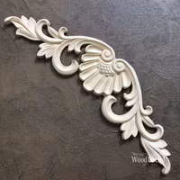 WoodUbend® 2152.1 Pediment Shell - ca 29x6.2cm