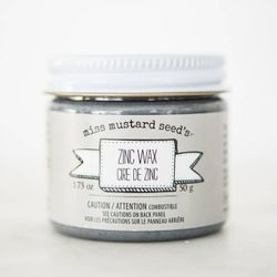 Miss Mustard Seed's Zinc Wax - Grått möbelvax 50g