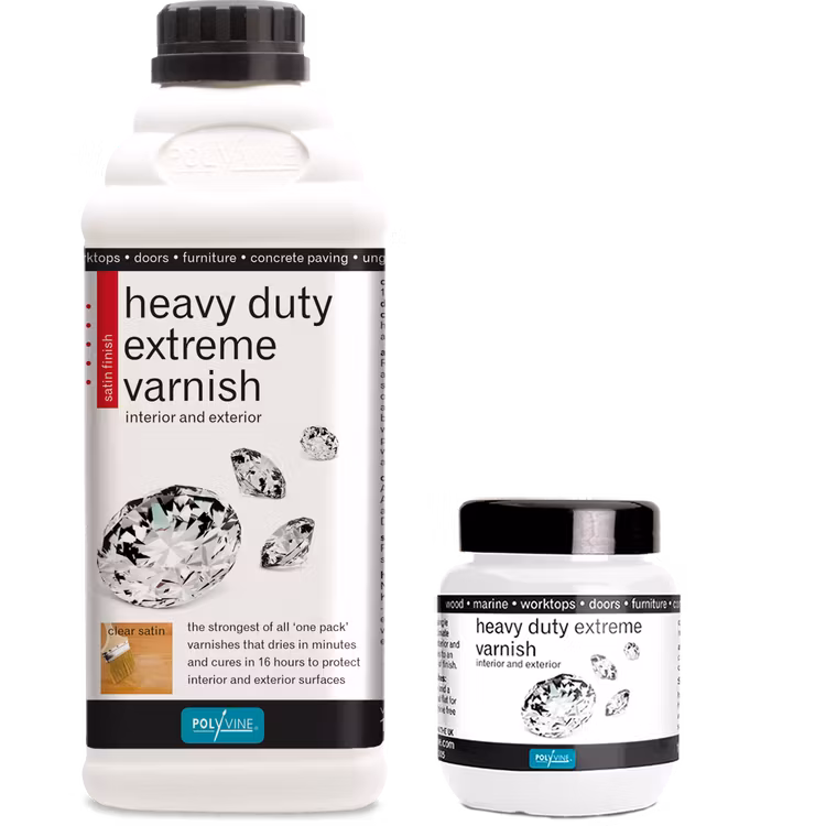 Polyvine HEAVY DUTY EXTREM Varnish (Klarlack) Interior/Exterior