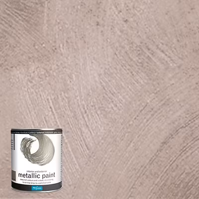 Polyvine Metallic Paint PEWTER